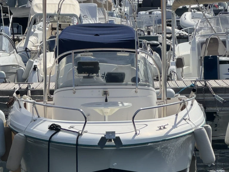 Vermietung Motorboot Jeanneau mit Führerschein