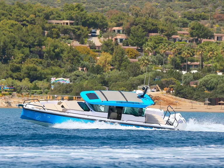 Vermietung Motorboot Axopar mit Führerschein