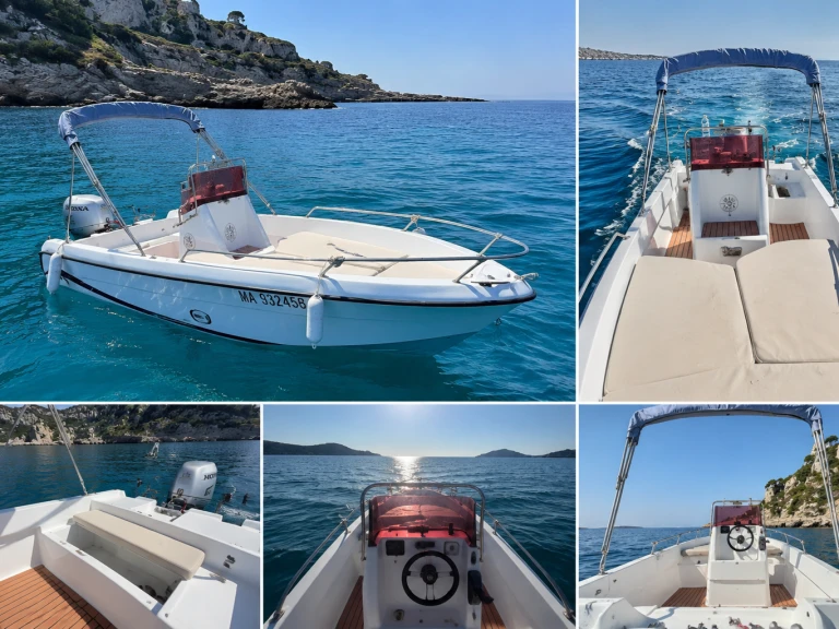 Vermietung Motorboot TA MARE mit Führerschein