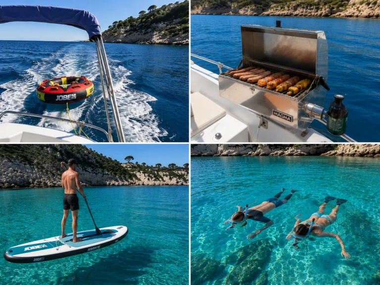 Motorboot mieten in Marseille zum besten Preis