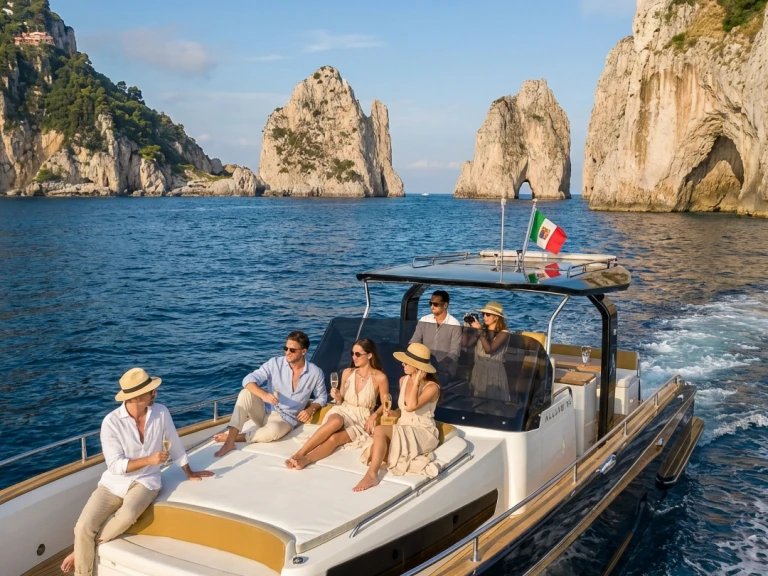 Motorboot mieten in Positano - Allure 38