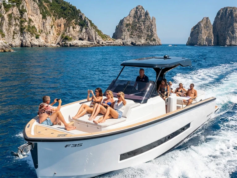Motorboot mieten in Sorrent - Gozzo Libeccio 32WA