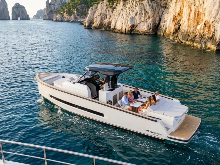 Motorboot mit oder ohne Skipper Gozzo mieten in Sorrent