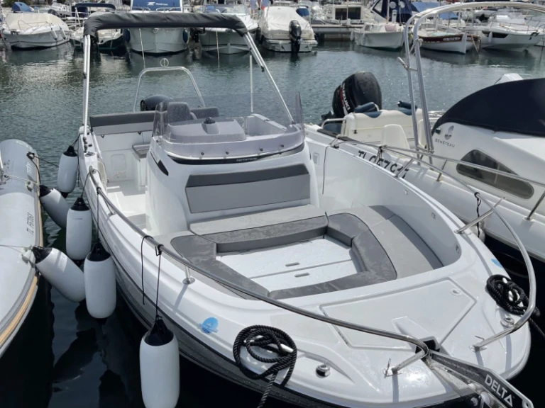 Vermietung Motorboot Jeanneau mit Führerschein