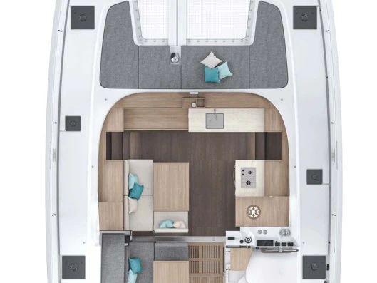 YachtCharter in Murter-Kornati - Lagoon Lagoon 38 - 4 cab. auf SamBoat