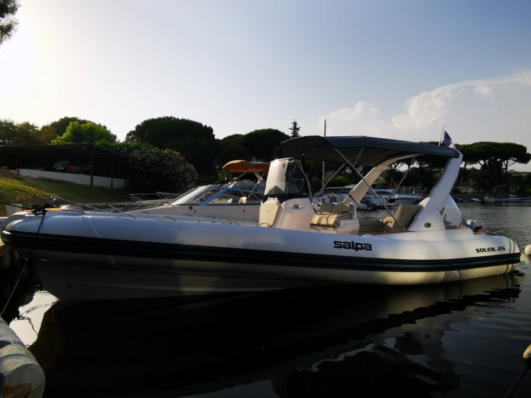 Schlauchboot mit oder ohne Skipper Salpa mieten in Mandelieu-la-Napoule