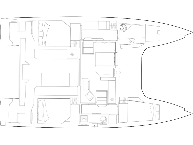 Katamaran mieten in Port-Saint-Louis-du-Rhône - Nautitech Nautitech 40 Open 