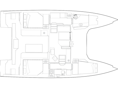 Katamaran mieten in Port-Saint-Louis-du-Rhône - Nautitech Nautitech 40 Open 