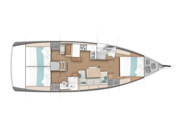 Segelboot mieten in Punat - Jeanneau Sun Odyssey 440