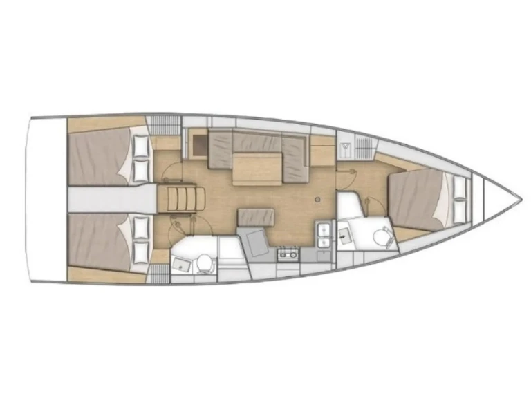 Bootsverleih Bénéteau Oceanis 40.1 Orhaniye Samboat
