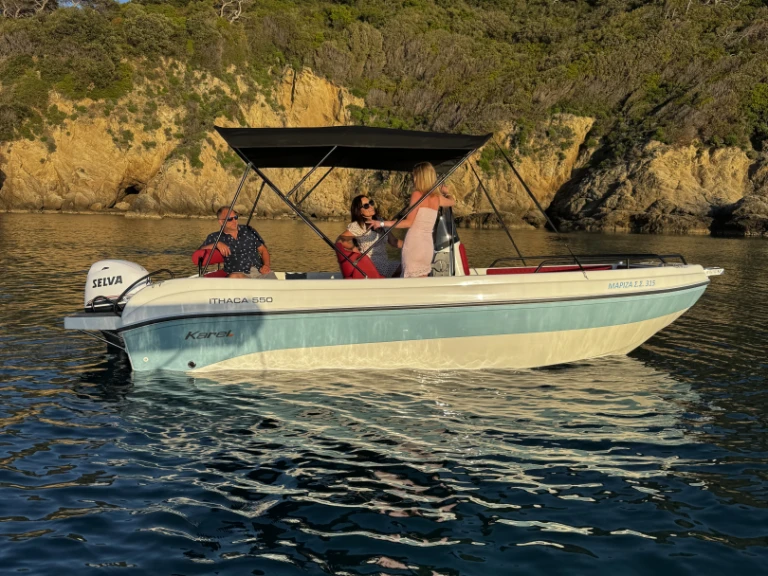 Motorboot mit oder ohne Skipper Karel mieten in Kolios
