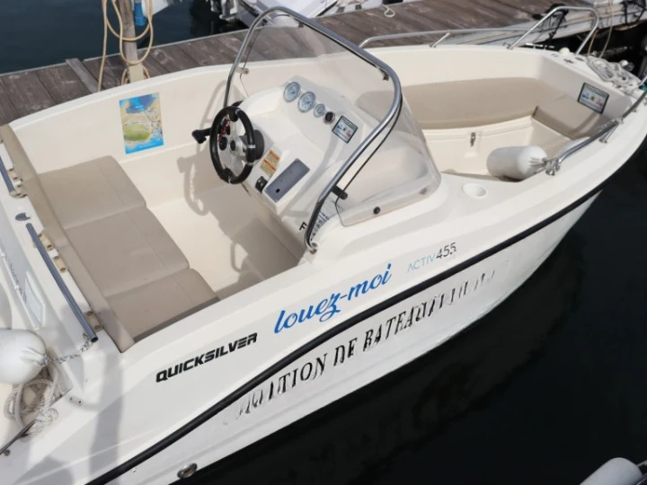 Motorboot mieten in Port de Sète - Quicksilver Activ 455 Open