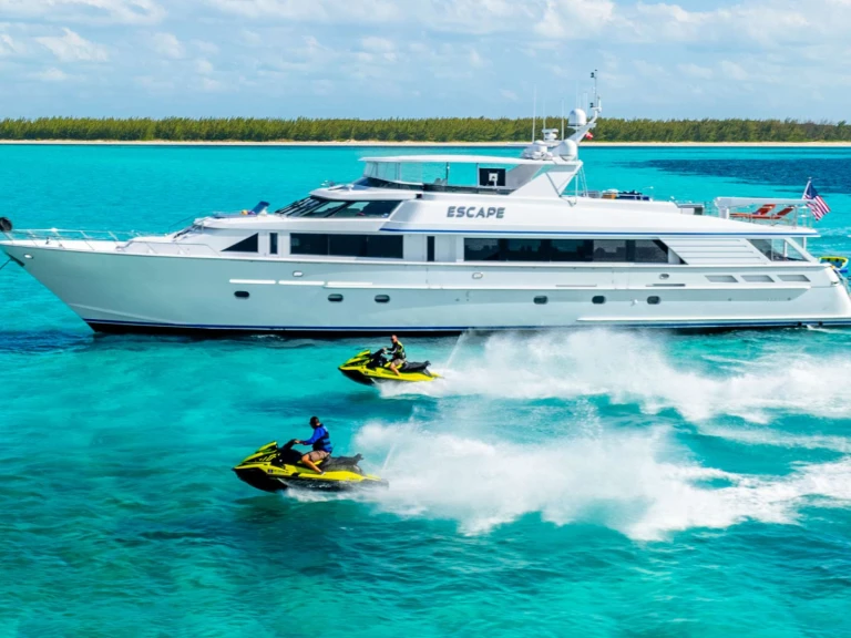 Bootsverleih Hatteras ESCAPE Nassau Samboat