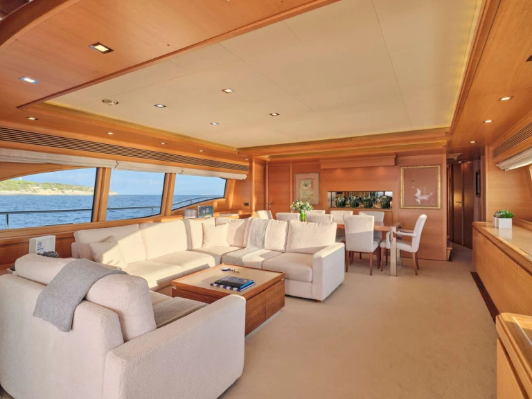 Bootsverleih Ferretti WATCH ME Athen Samboat