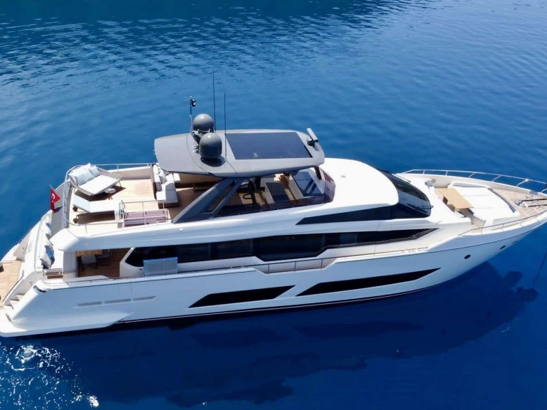 Ferretti SHERO mieten Marmaris