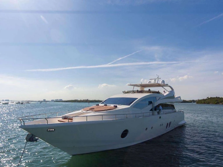 Boot mieten Miami günstig Italian Yacht 85
