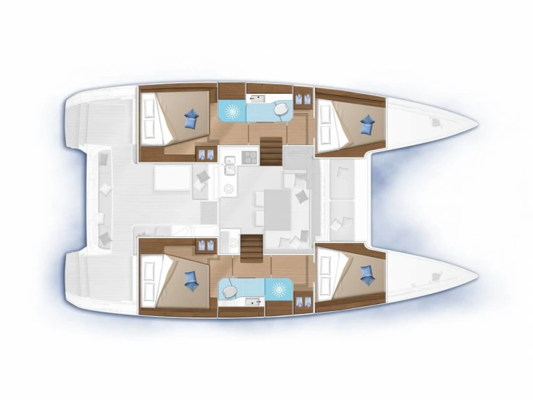 YachtCharter in Bonifacio - Lagoon Lagoon 40 auf SamBoat