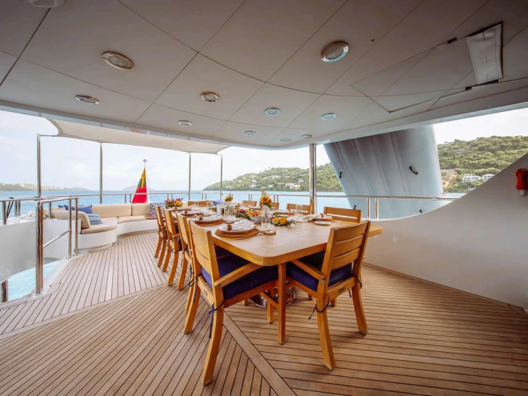 YachtCharter in Saint Thomas Island -  Custom Built Aluminum Cutter JUST ENOUGH auf SamBoat