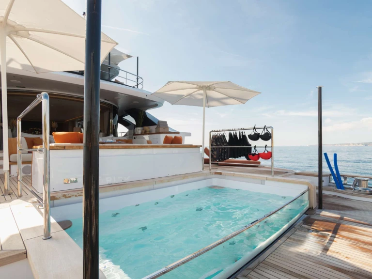 Benetti How Much Is Enough mieten Pórto Chéli