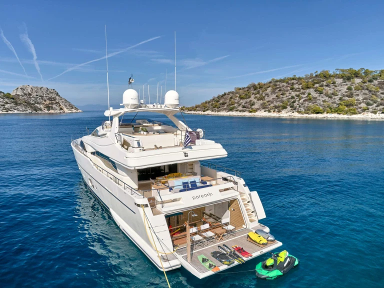 Bootsverleih Ferretti PAREAKKI Athen Samboat