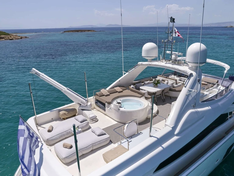 Ein Ferretti JULIE M mieten in Athen