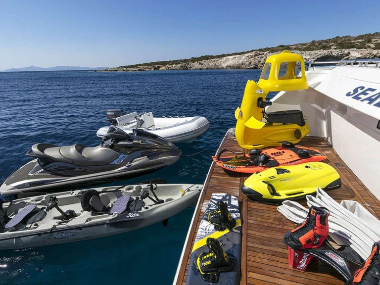 Bootsverleih Ferretti LAZY DAYS Athen Samboat
