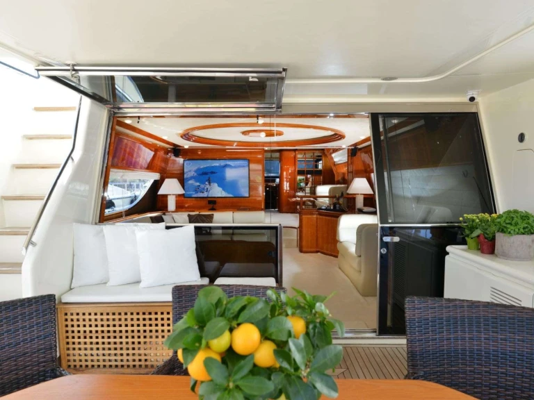 Bootsverleih Ferretti KENTAVROS II Korfu Samboat