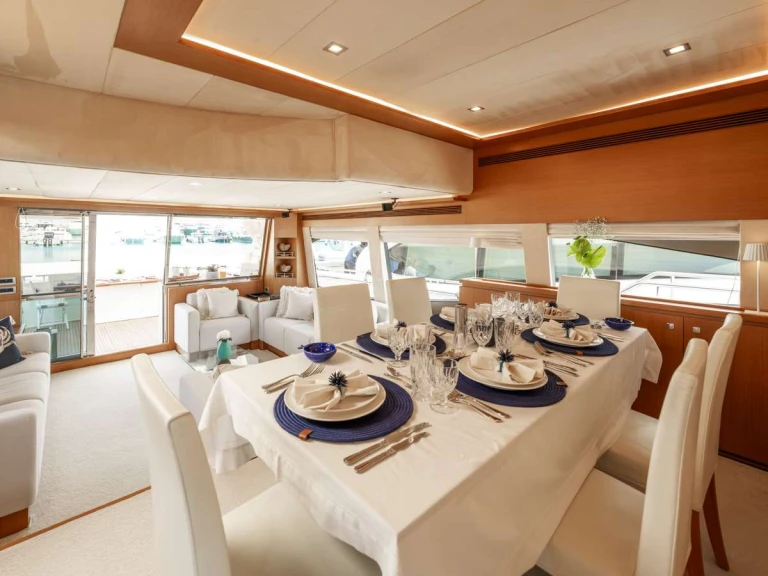 Bootsverleih Ferretti IRENE Athen Samboat
