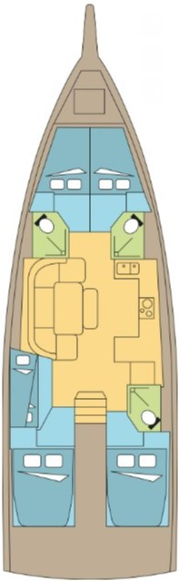 Segelboot mieten in Parham Town - Jeanneau Sun Odyssey 455