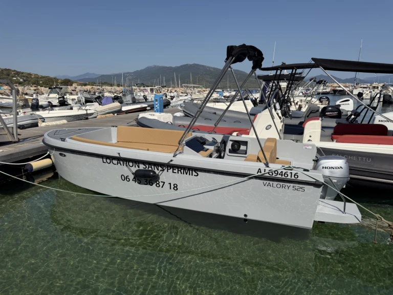 Vermietung Motorboot Valory mit Führerschein