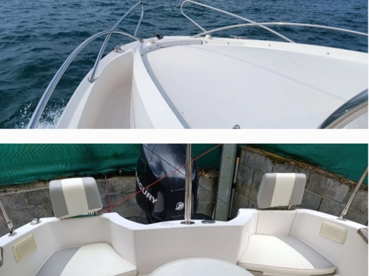 Ein Quicksilver Quicksilver 555 WA Commander mieten in Trébeurden