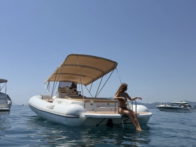 Sea prop Rib 27 10mt mieten Rapallo