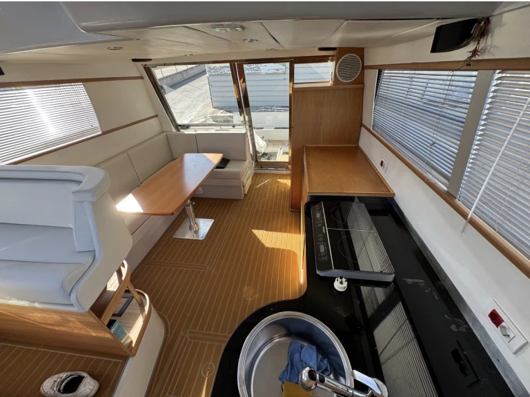 Boot mieten Golfo Aranci Port günstig Ferretti 39