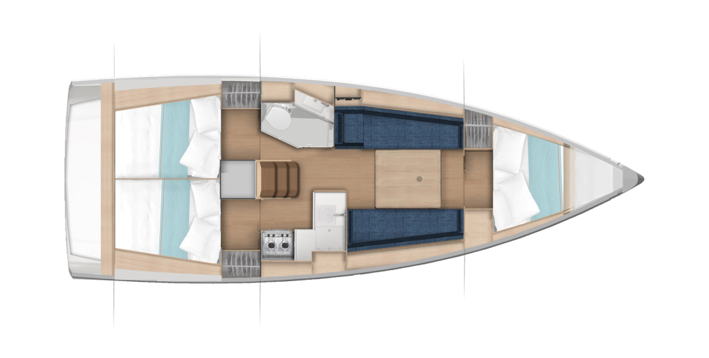 Vermietung Segelboot Jeanneau mit Führerschein