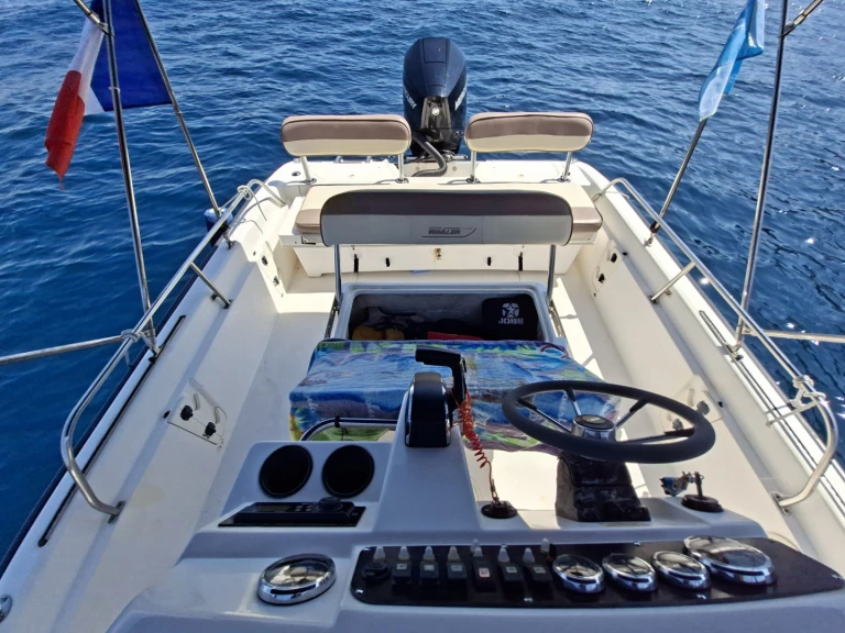 Vermietung Motorboot Boston Whaler mit Führerschein