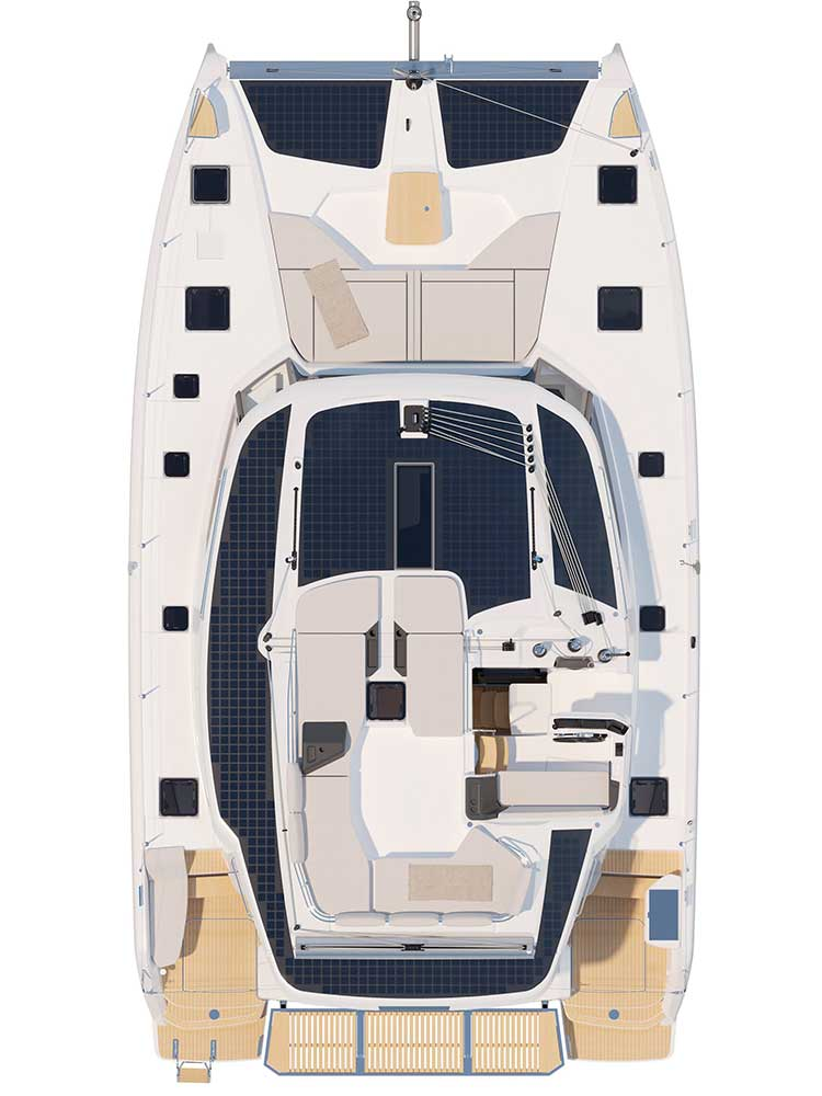 Boot mieten Šibenik günstig Fountaine Pajot FP 44 Quatuor - 4 + 2 cab.