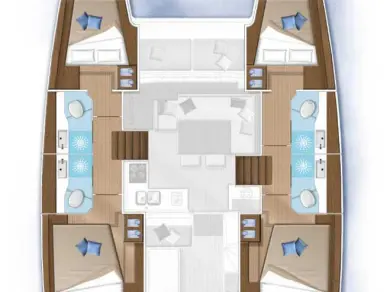 YachtCharter in Pula - Lagoon Lagoon 40 auf SamBoat