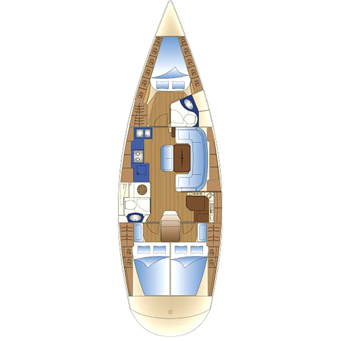 Vermietung Segelboot Bavaria mit Führerschein