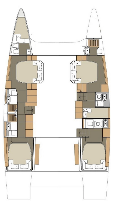 Katamaran mieten in Primošten - Dufour Dufour Catamarans 48 Sail