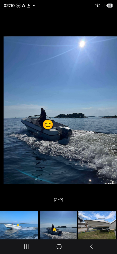 Skibsplast 460 VS, approx. 15 ft / ca. 4.6 m• MARINEER 75 mieten Nannestad