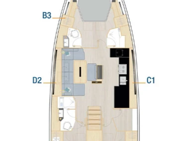 Boot mieten Marseille günstig Hanse 510