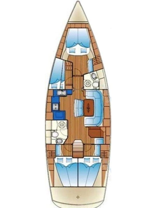 YachtCharter in Ávdira - Bavaria Cruiser 46 auf SamBoat