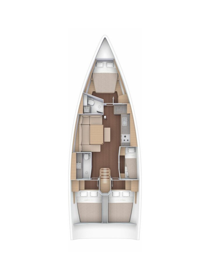 YachtCharter in Ávdira - Dufour Dufour 430 auf SamBoat