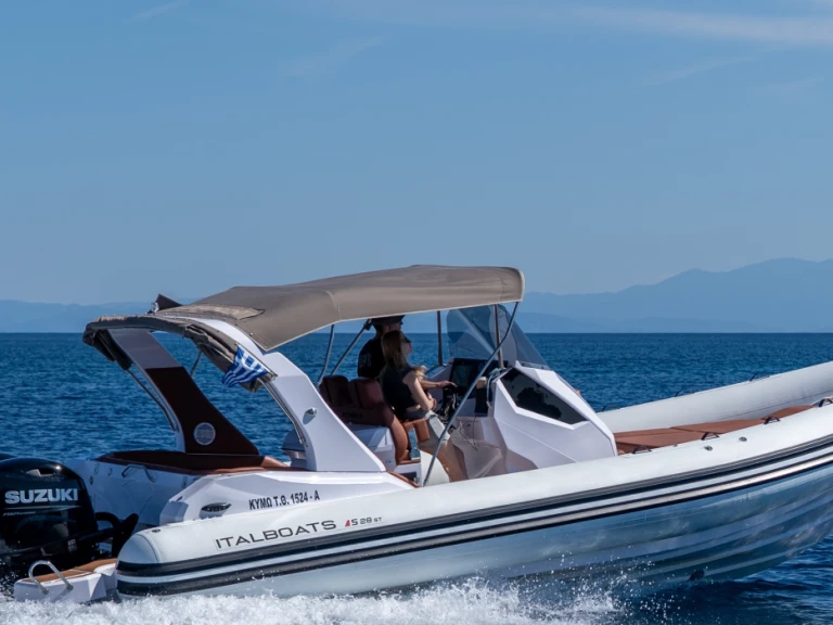 Italboats stinger 28 gt mieten Skiathos