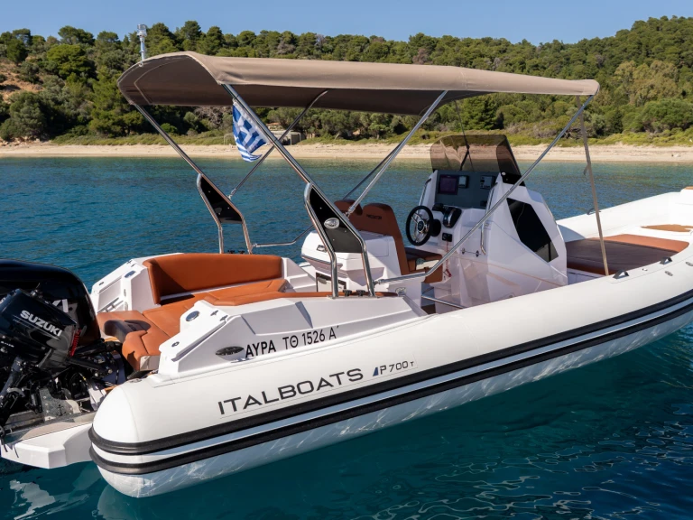 Boot mieten Skiathos günstig Predator 700