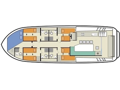 YachtCharter in Trèbes - Le Boat Horizon 5 auf SamBoat