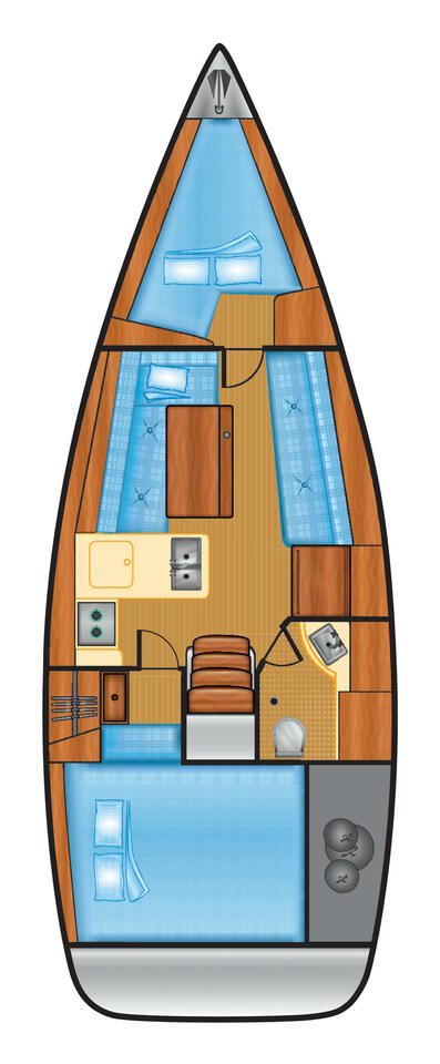 Ein Bénéteau Oceanis 31 mieten in Flensburg