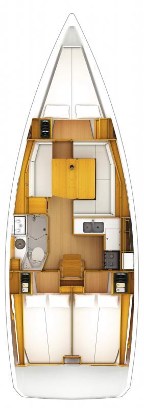 Jeanneau Sun Odyssey 389 mieten Heiligenhafen