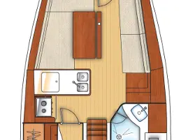 Boot mieten Procida günstig Oceanis 31