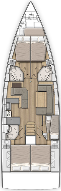 Bénéteau Oceanis 51.1 mieten Furnari